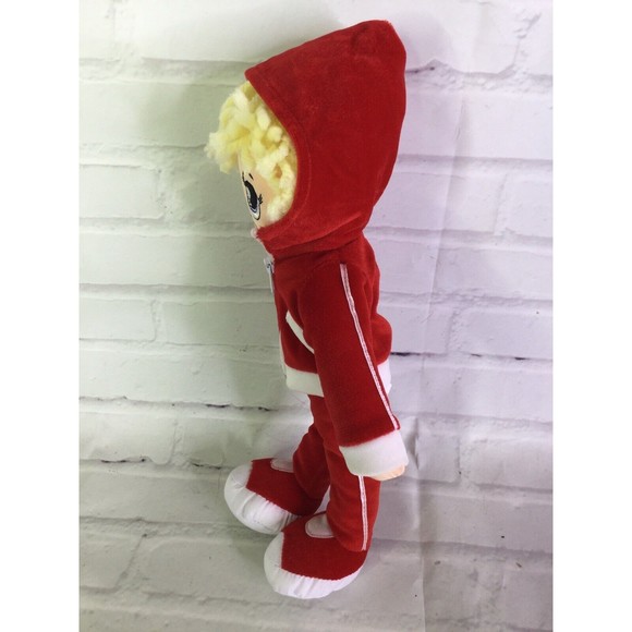 Well Made Toy Teenees Sportsters Stuffed Plush Rag Doll Yellow Blonde Yarn Hair - Picture 5 of 10